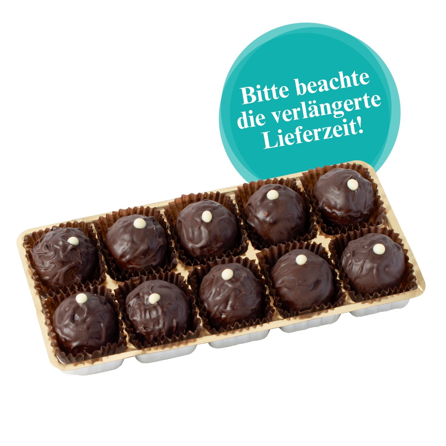 Original Bitterstern-Schokoladentrüffel (10er)