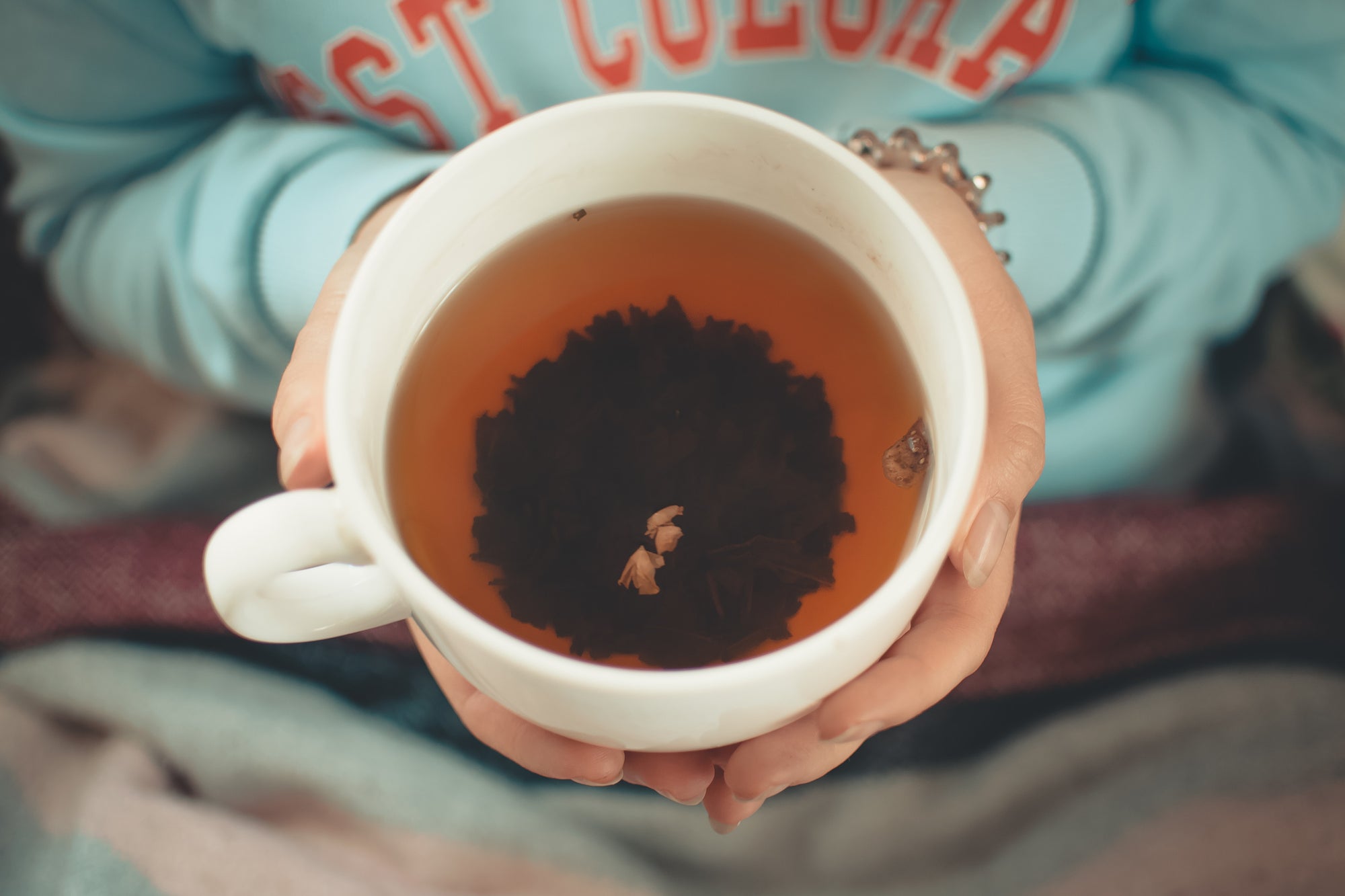 Die Ruhe des Tees