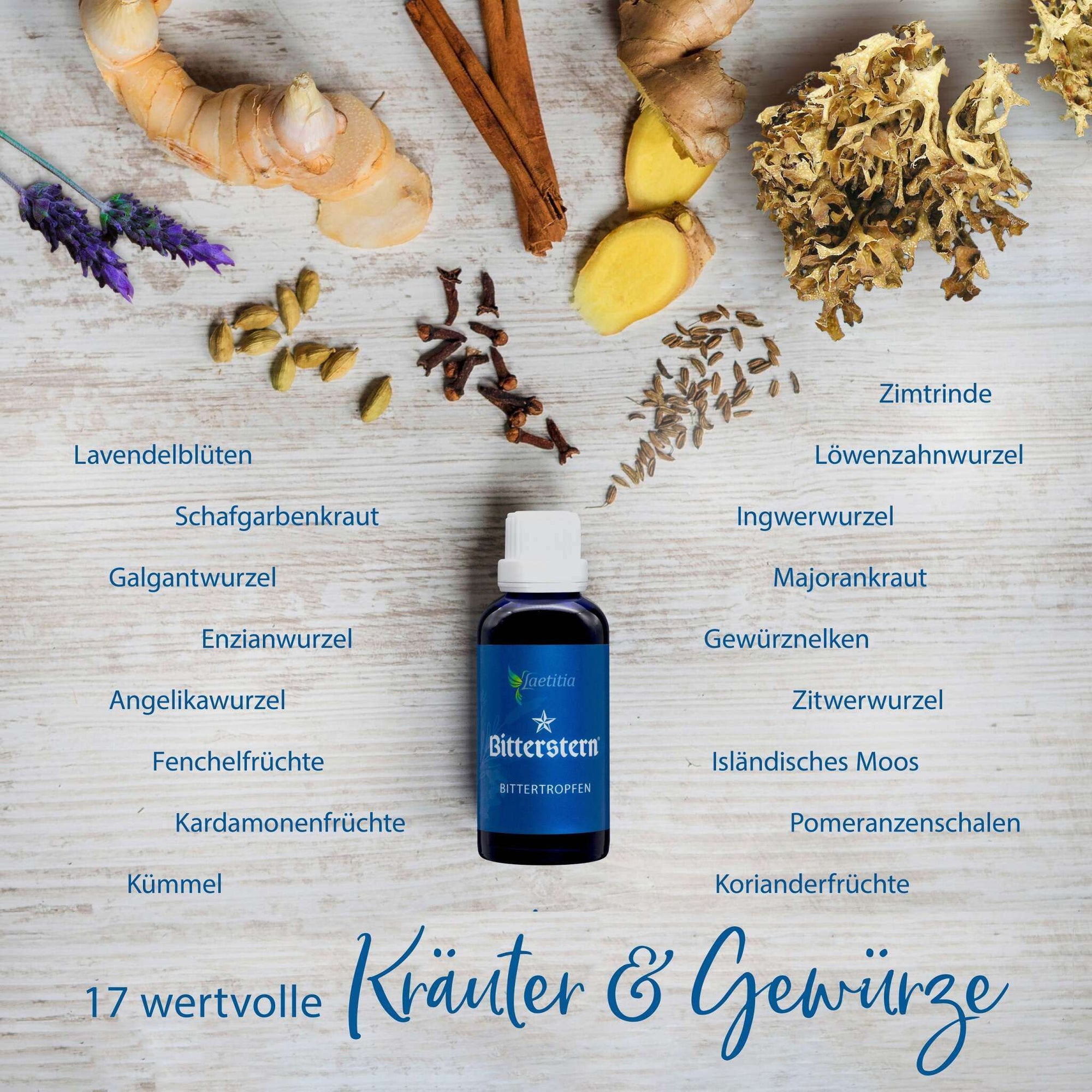 Bitterstern Bittertropfen Inhaltsstoffe