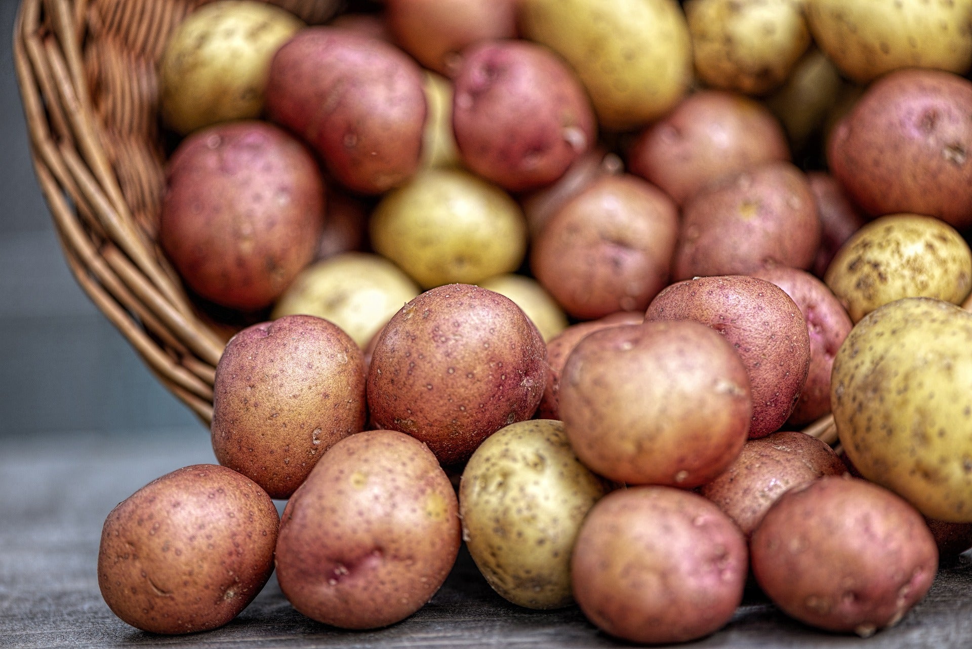 Kartoffeln sind auch basisches Gemüse.