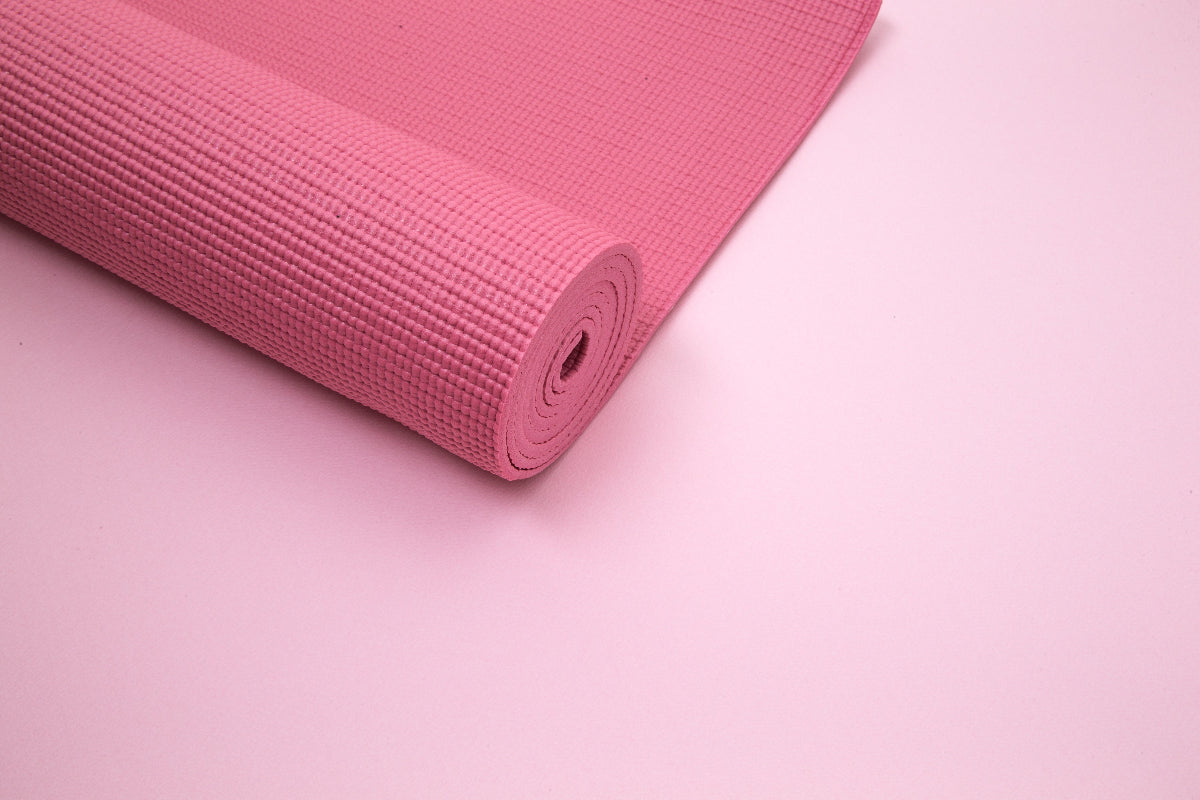 Yogamatte steht für Yoga in den Wechseljahren