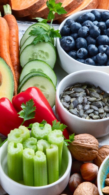 Basische Ernährung mit basischen Lebensmitteln