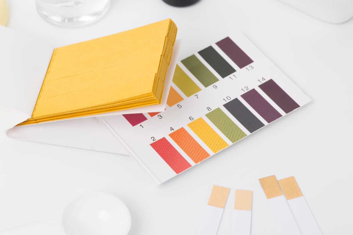 Teststreifen zur Messung des pH Werts